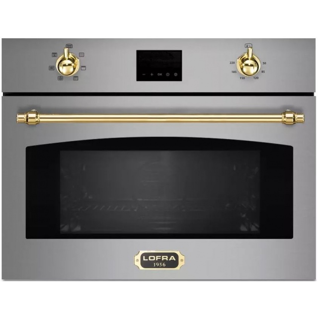 Cuptor cu microunde incorporabil Lofra Dolce Vita, 60x46cm, 6 functii gatire, 38 l, gril, inox