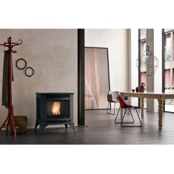 Soba pe peleti PALAZZETTI Ecofire Cesare II, dimensiuni 74 x 63 x 80 cm - 194 kg
