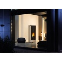 Soba pe peleti PALAZZETTI Ecofire Nina 8, dimensiuni 53 x 59 x 119 cm - 112 kg, culoare otel alb
