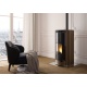 Soba pe peleti PALAZZETTI Ecofire Marianne 9 US Pro2, dimensiuni 56 x 56 x 113 cm - 116 kg, culoare otel moka Soba pe peleti PALAZZETTI Ecofire Marianne 9 US Pro2, dimensiuni 56 x 56 x 113 cm - 116 kg, culoare otel moka