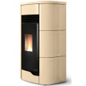 Soba pe peleti PALAZZETTI Ecofire ANNA 9 Pro2, dimensiuni 61x54x119 cm- 190 kg, culoare ceramica cream