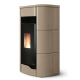Soba pe peleti PALAZZETTI Ecofire ANNA 12, dimensiuni 61x54x119 cm- 190 kg, culoare ceramica caffe latte