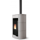 Soba pe peleti PALAZZETTI Ecofire ANNA 9 US Pro2, dimensiuni 61x54x119 cm- 190 kg, culoare ceramica beige Soba pe peleti PALAZZETTI Ecofire ANNA 9 US Pro2, dimensiuni 61x54x119 cm- 190 kg, culoare ceramica beige