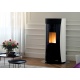 Soba pe peleti PALAZZETTI Ecofire VIVIENNE TC 9, dimensiuni 58 x 58 x 122 cm - 155 kg, culoare otel alb Soba pe peleti PALAZZETTI Ecofire VIVIENNE TC 9, dimensiuni 58 x 58 x 122 cm - 155 kg, culoare otel alb