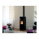 Soba pe peleti PALAZZETTI Ecofire VIVIENNE TC 9 US Pro2, dimensiuni 58 x 66 x 122 cm - 165 kg, culoare otel negru Soba pe peleti PALAZZETTI Ecofire VIVIENNE TC 9 US Pro2, dimensiuni 58 x 66 x 122 cm - 165 kg, culoare otel negru