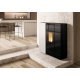 Soba pe peleti hidrroventilata PALAZZETTI TIFFANY IDRO V13 TC, dimensiuni 101 x 36 x 116 cm - 244 kg, culoare otel negru Soba pe peleti hidrroventilata PALAZZETTI TIFFANY IDRO V13 TC, dimensiuni 101 x 36 x 116 cm - 244 kg, culoare otel negru
