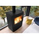 Soba pe lemne din fonta PALAZZETTI Nicole, dimensiuni 78 x 50 x 95 cm - 260 kg, culoare negru Soba pe lemne din fonta PALAZZETTI Nicole, dimensiuni 78 x 50 x 95 cm - 260 kg, culoare negru