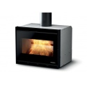 Semineu pe lemne PALAZZETTI Ecopalex GTM70, dimensiuni 62 x 50 x 50 cm - 102 kg, putere termică nominală 9 kW