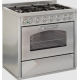 Aragaz cu 5 zone pe gaz sau electric cu cuptor DE MANINCOR GD9, dimensiuni 90x60x86 cm, culoare otel inoxidabil Aragaz cu 5 zone pe gaz sau electric cu cuptor DE MANINCOR GD9, dimensiuni 90x60x86 cm, culoare otel inoxidabil