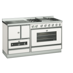 Masina de gatit DE MANINCOR Kombi Classica MB156, dimensiuni 150x60x86 cm, culoare alb