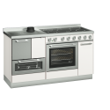 Masina de gatit DE MANINCOR Kombi Classica MB156, dimensiuni 150x60x86 cm, culoare alb