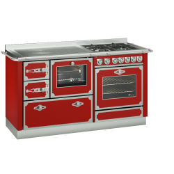 Masina de gatit DE MANINCOR Kombi Classica MB159, dimensiuni 150x60x86 cm, culoare rosu