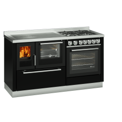 Masina de gatit DE MANINCOR Kombi Classica MB159, dimensiuni 150x60x86 cm, culoare negru