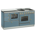 Masina de gatit DE MANINCOR Kombi Classica MB170, dimensiuni 170x60x86 cm, culoare albastru