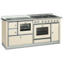 Masina de gatit DE MANINCOR Kombi Classica MB180, dimensiuni 180x60x86 cm, culoare fildes