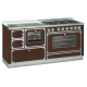 Masina de gatit DE MANINCOR Kombi Classica MB180, dimensiuni 180x60x86 cm, culoare maro