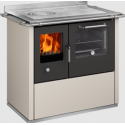 Termosoba cu cuptor DE MANINCOR EK90, dimensiuni 90x60x86 cm, culoare ivory cu usi negre