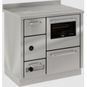 Termo-soba cu cuptor DE MANINCOR FK900, dimensiuni 90x60x86 cm, culoare otel inoxidabil