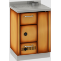 Termo-aragaz fără cuptor DE MANINCOR FK600, dimensiuni 60x60x86 cm, culoare maro nuantat