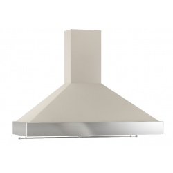 Hota centrala joasa DE MANINCOR KA Seria 1200, traversă din otel inoxidabila, culoare ivory