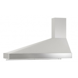 Hota diagonala joasa DE MANINCOR KD Seria 900, traversă din otel inoxidabil, culoare alb