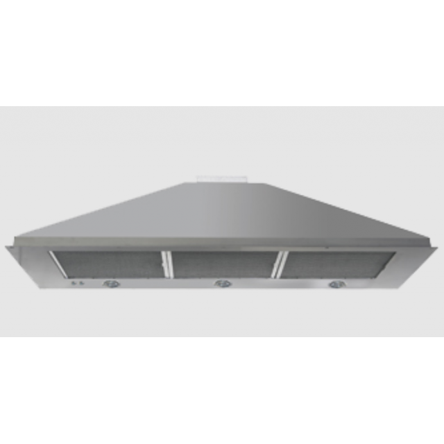 Hota incorporata DE MANINCOR KAI90, dimensiuni 1200 x 400, culoare otel inoxidabil
