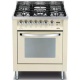 Aragaz Lofra RBI66MFT/CI, 60x60 cm, gaz, 4 arzatoare, grill, aprindere electronica, timer, crem