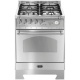 Aragaz Lofra RBI66MFT/CI, 60x60 cm, gaz, 4 arzatoare, grill, aprindere electronica, timer, crem