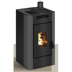 Soba pe peleti TERMOVANA, Maria 9 UP, energie termica 8.8 kw, ieșire superioara a fumului Ø 80 mm
