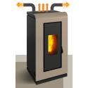 Soba pe peleti TERMOVANA, King 14 , energie termica 12.6 kw, greutate 102 kg