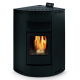 Soba pe peleti PHEBO Asia Maxi, putere termică 12.7 kW, culoare negru Soba pe peleti PHEBO Asia Maxi, putere termică 12.7 kW, culoare negru