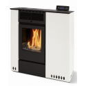 Soba pe peleti PHEBO Hera 12, putere termică 11.5 kW, culoare alb
