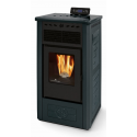 Soba pe peleti PHEBO Gea, putere termică 9.1 kW, culoare negru