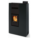 Soba pe peleti PHEBO Phoenix 9, putere termică 8.6 kW, culoare negru