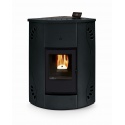 Termosoba pe peleti PHEBO Athena 18, putere termică 18.2 kW, culoare negru