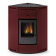 Termosoba pe peleti PHEBO Lara18, putere termică 18.2 kW, culoare rosu Termosoba pe peleti PHEBO Lara18, putere termică 18.2 kW, culoare rosu