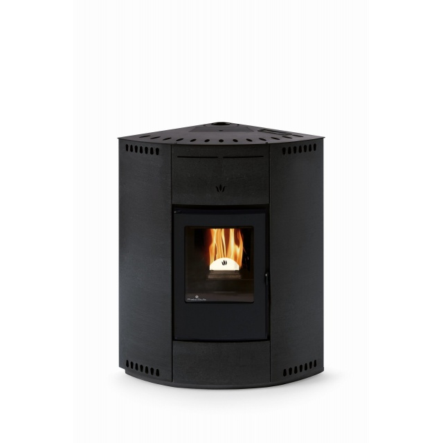 Termosoba pe peleti PHEBO Lara 14, putere termică 14 kW, culoare negru