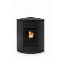 Termosoba pe peleti PHEBO Lara 14, putere termică 14 kW, culoare negru