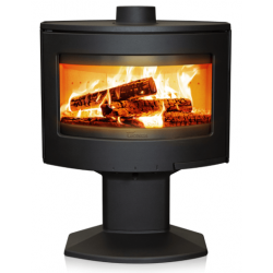 Soba pe lemne LACUNZA Tarbes, putere nominala 6.0 kW, dimensiuni 700 x 850 x 400 mm