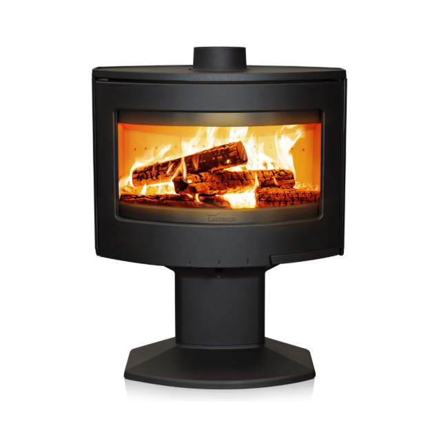 Soba pe lemne LACUNZA Tarbes, putere nominala 6.0 kW, dimensiuni 700 x 850 x 400 mm