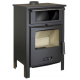 Soba pe lemne LACUNZA Sagra CH, putere nominala 9 kW, dimensiuni 538 x 850 x 375 mm