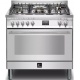 Aragaz Lofra VENEZIA PG96WMFT/AEO, gaz, 90X60cm, 5 arzatoare, grill electric, timer, aprindere electronica, inox