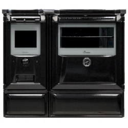 Masina de gatit pe lemne LACUNZA Vulcano 8T, putere nominala 12 kW, dimensiuni 1010 x 860/900 x 600 mm