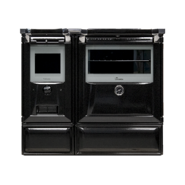 Masina de gatit pe lemne LACUNZA VULCANO 7T E5, putere nominala 23.5 kW, dimensiuni 900 x 860/900 x 600 mm