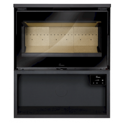 Soba pe lemne LACUNZA PARIS 700, putere nominala 7 kW, dimensiuni 690 x 850 x 400 mm