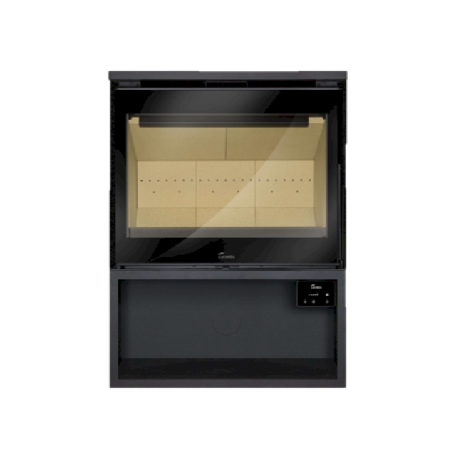 Soba pe lemne LACUNZA ROMA 700, putere nominala 10.0 kW, dimensiuni 690 x 950 x 451 mm