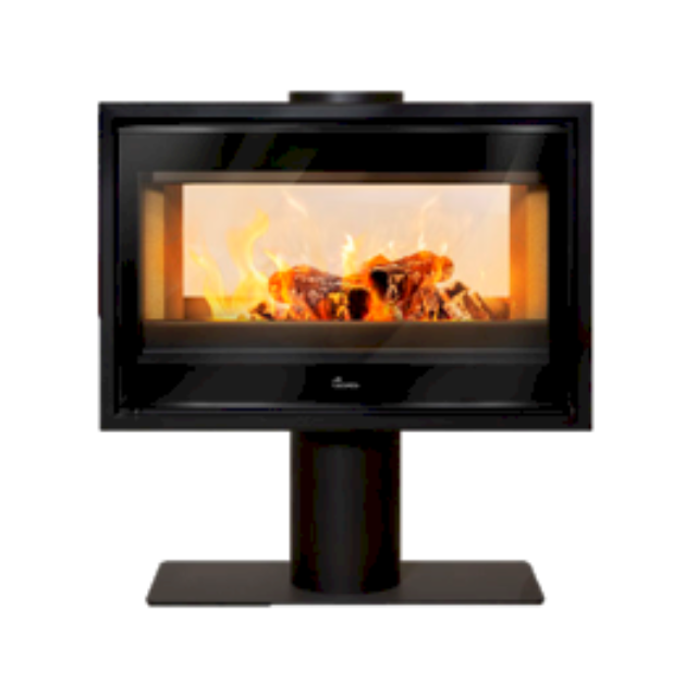 Soba pe lemne LACUNZA VERONA 801, putere nominala 15.0 kW, dimensiuni 842 x 950 x 515 mm