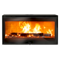 Semineu pe lemne LACUNZA ADOUR 1000, putere nominala 7.0 kW, dimensiuni 990 x 490 x 400 mm