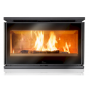 Semineu pe lemne LACUNZA ADOUR 600 CLID, putere nominala 9.0 kW, dimensiuni 600 x 490 x 400 mm