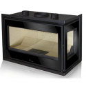Semineu pe lemne LACUNZA Adour 700 CL, putere nominala 9.5 kW, dimensiuni 696 x 490 x 400 mm